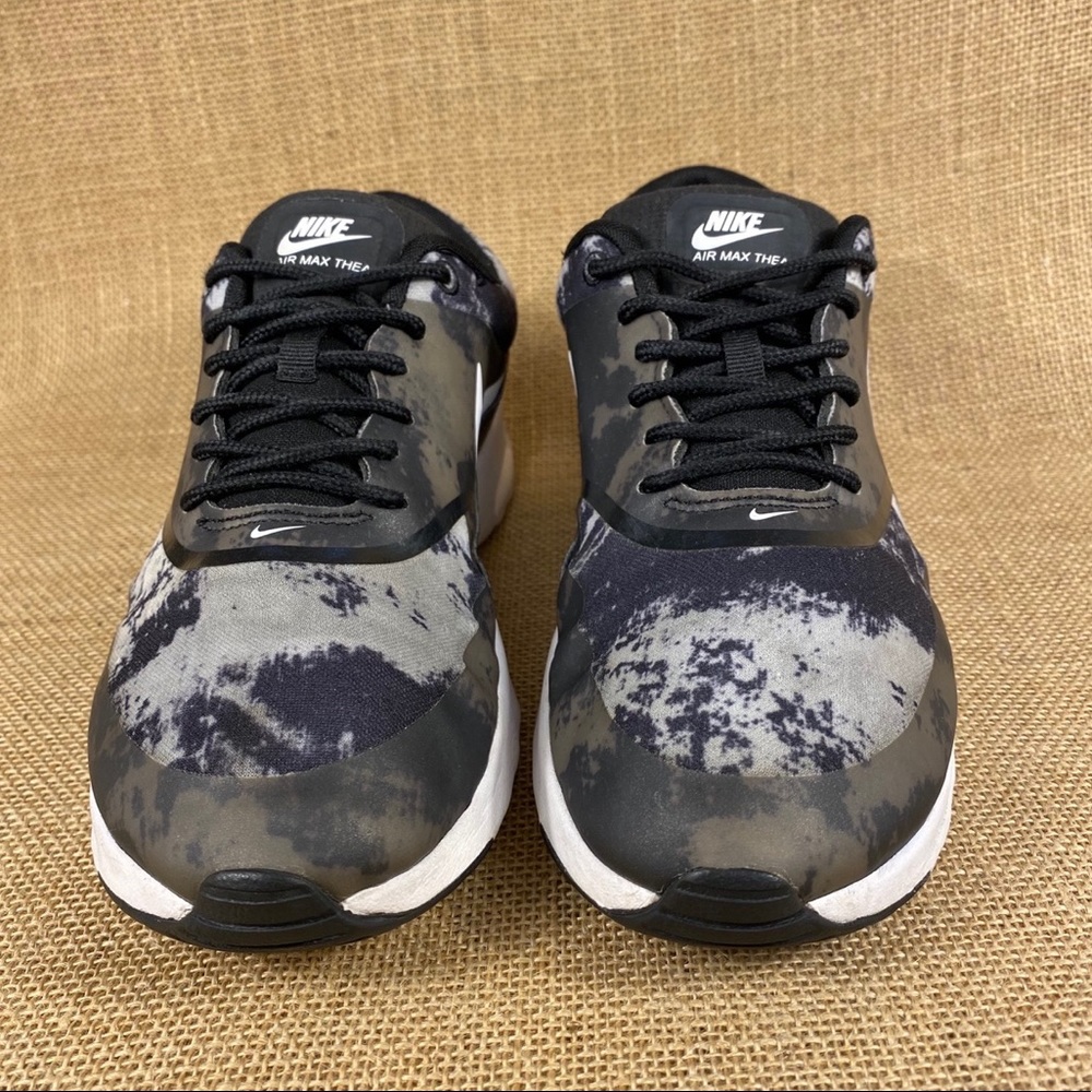 🛑SOLD🛑 Women’s Nike Air Max black white running shoes size 7.5 - Picture 5 of 10